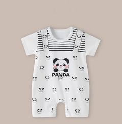 Lightweight Cotton Short Sleeve Baby Romper
