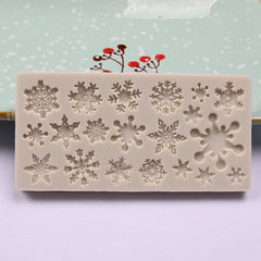Christmas Silicone Molds for Cake Decorations (Set)