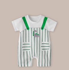 Lightweight Cotton Short Sleeve Baby Romper
