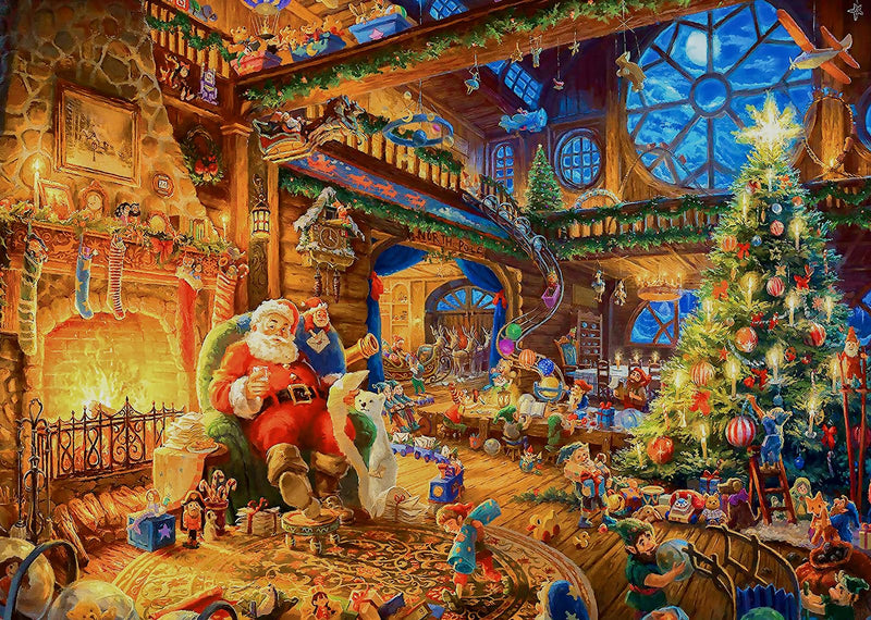 Santa's Cabin 1000-Piece Puzzle | Ace Mode