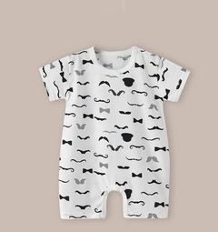Lightweight Cotton Short Sleeve Baby Romper