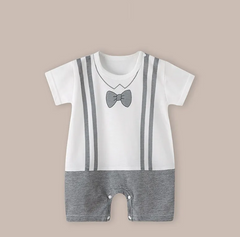 Lightweight Cotton Short Sleeve Baby Romper