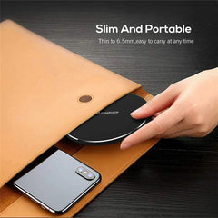 Fast Wireless Charging Pad — iPhone & Samsung