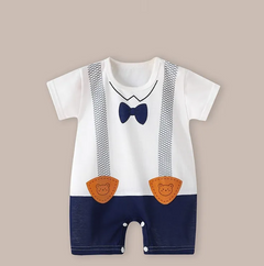Lightweight Cotton Short Sleeve Baby Romper