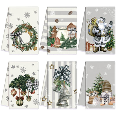 Honoson Christmas Kitchen Towels