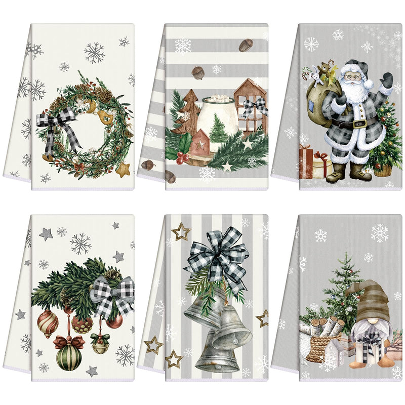 Honoson Christmas Kitchen Towels