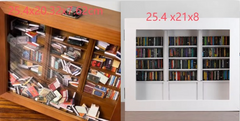 Étagère du/de la passionné(e) de livres miniatures