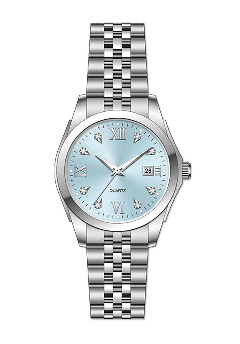 BESTKANG Womens Bracelet Watch Stainless Steel Quartz