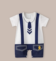 Lightweight Cotton Short Sleeve Baby Romper