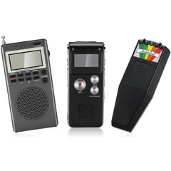 Saillong 3 Pcs Ghost Hunting Equipment Include 1 Pcs Spirit Ghost Hunting Box 1 Pcs Digital Voice Recorder 1 Pcs LED Emf Magnetic Field Ghost Hunting Detector Paranormal Research Tools