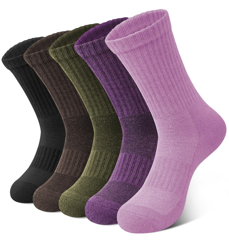 Merino Wool Socks for Women [5 Pairs]