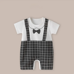 Lightweight Cotton Short Sleeve Baby Romper