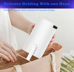 Portable Home Projector for Family Nights in the Garden
