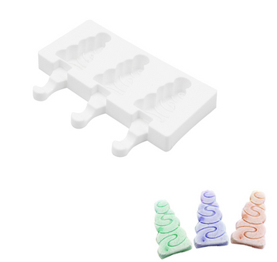 Christmas Tree Popsicle Molds - Kitchen Accessories
