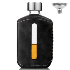 Black Glass Junya Flask