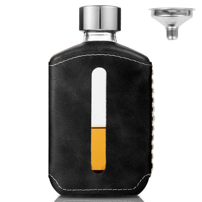 Black Glass Junya Flask